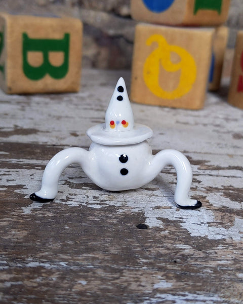 Tinybirdman Ceramic Art Toy [Pierrot - Runny Nose, Second]