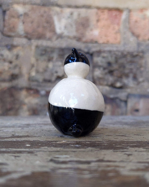 Birbauble Ceramic Art Toy [Mother and Child, Below-glaze fissure]