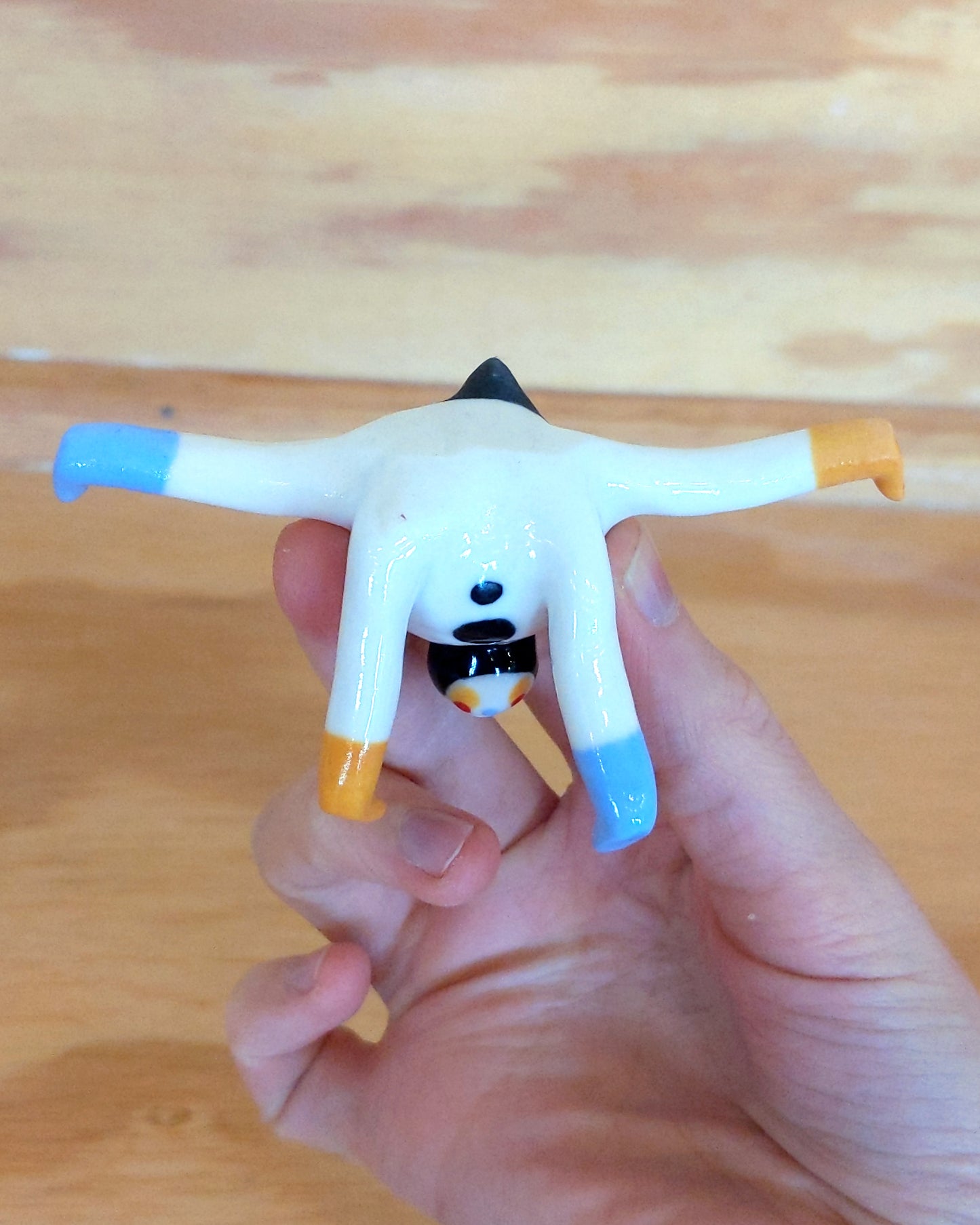 Tinybirdman Ceramic Art Toy [22.019: Four-legged]