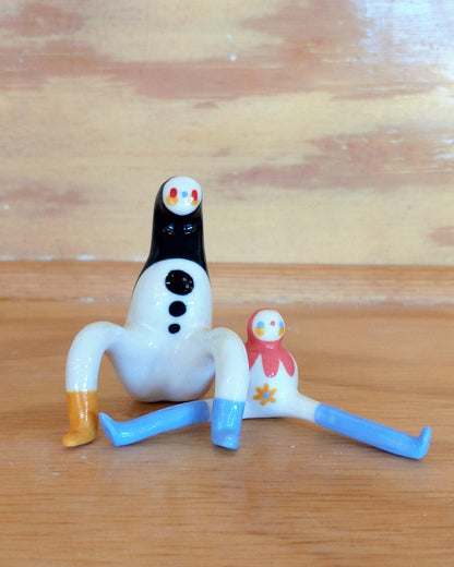 Tinybirdman Ceramic Art Toy [22.023 Large Longestbirdman]