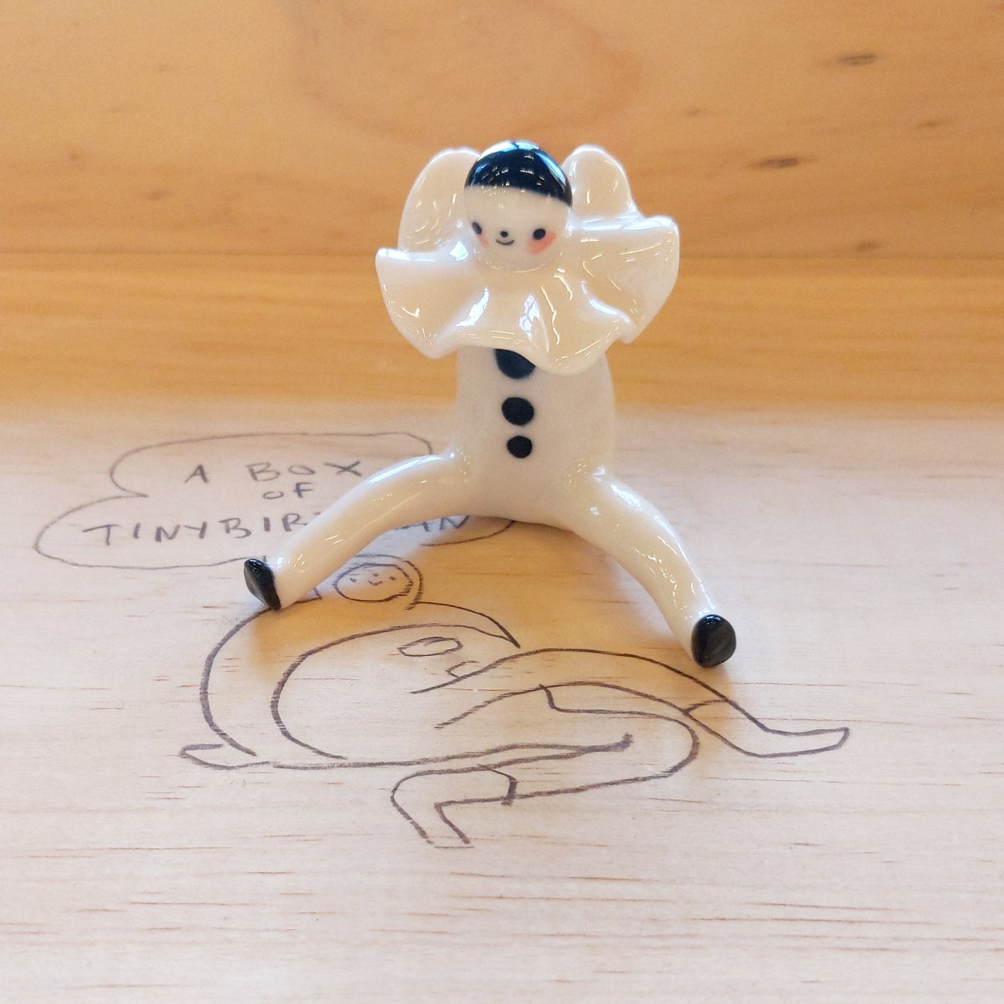 Pierrot Ceramic Art Toy [22.069]