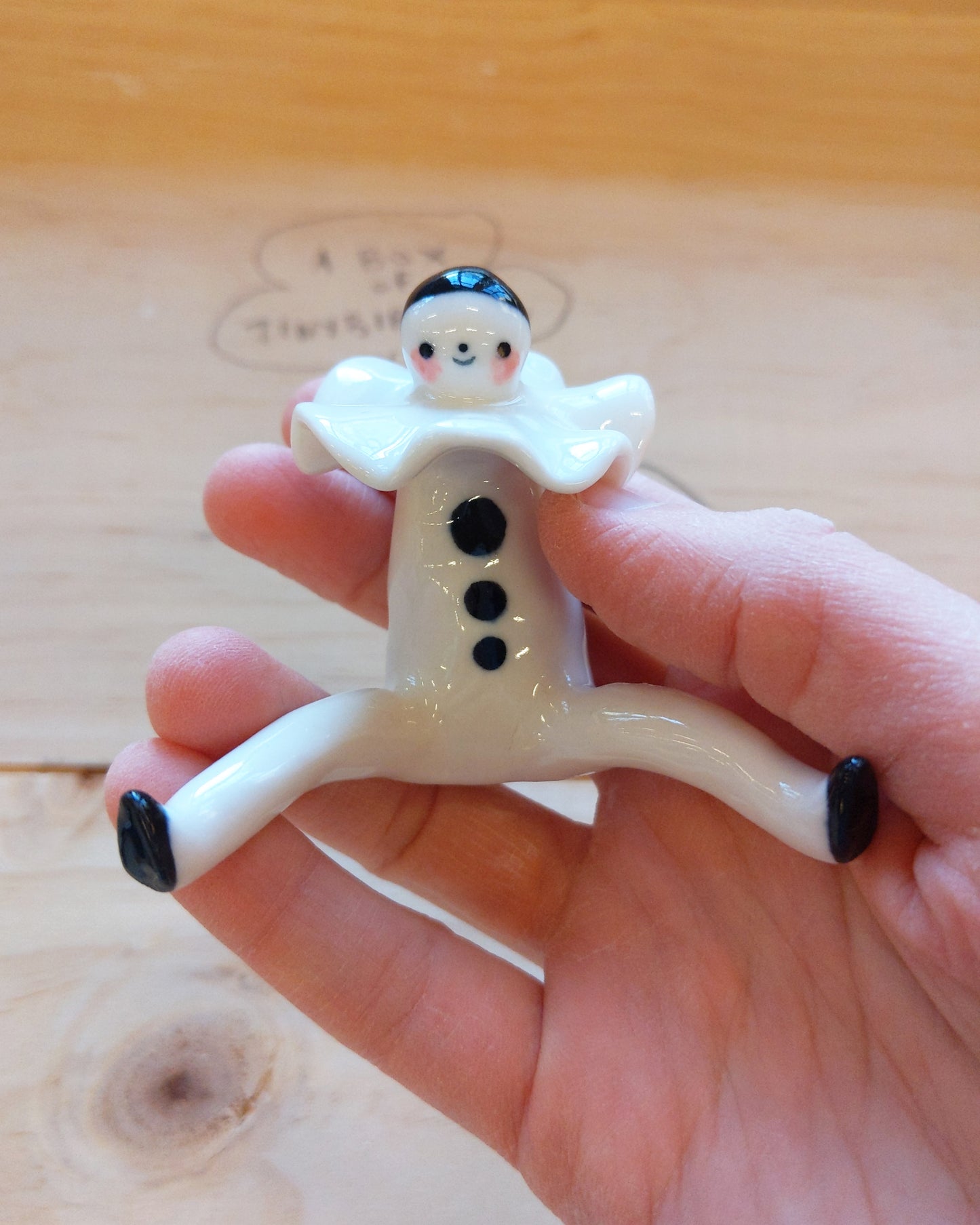 Pierrot Ceramic Art Toy [22.069]