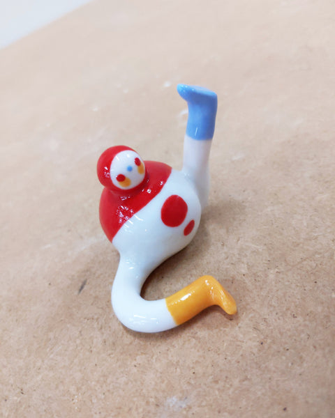 Tinybirdman Ceramic Art Toy [22.068: Classic in Red]