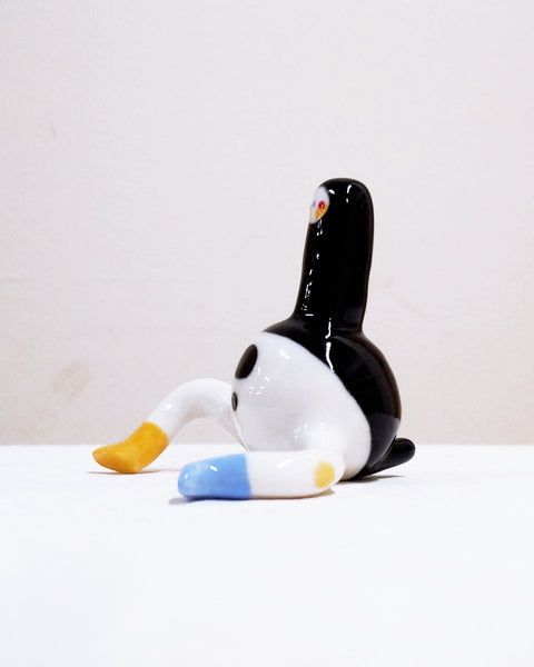 Tinybirdman Ceramic Art Toy [22.079: Longestneckman]