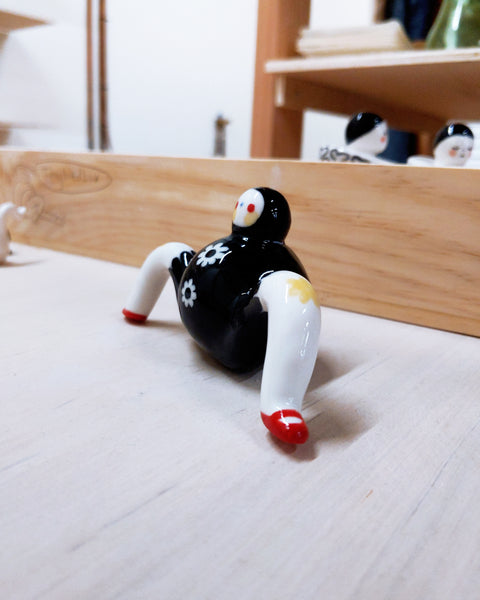 Tinybirdman Ceramic Art Toy [22.085 Lacey Daisy Jumper]