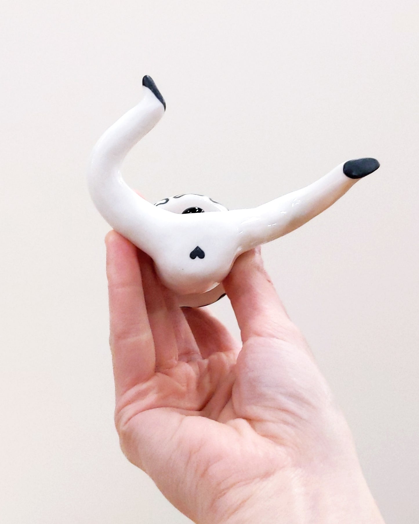 goatPIERROT Ceramic Art Toy [22.076: Large Pierrot]