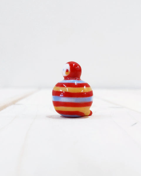 Birbauble Ceramic Art Toy [BB23.011: Gum Stripe Mini]