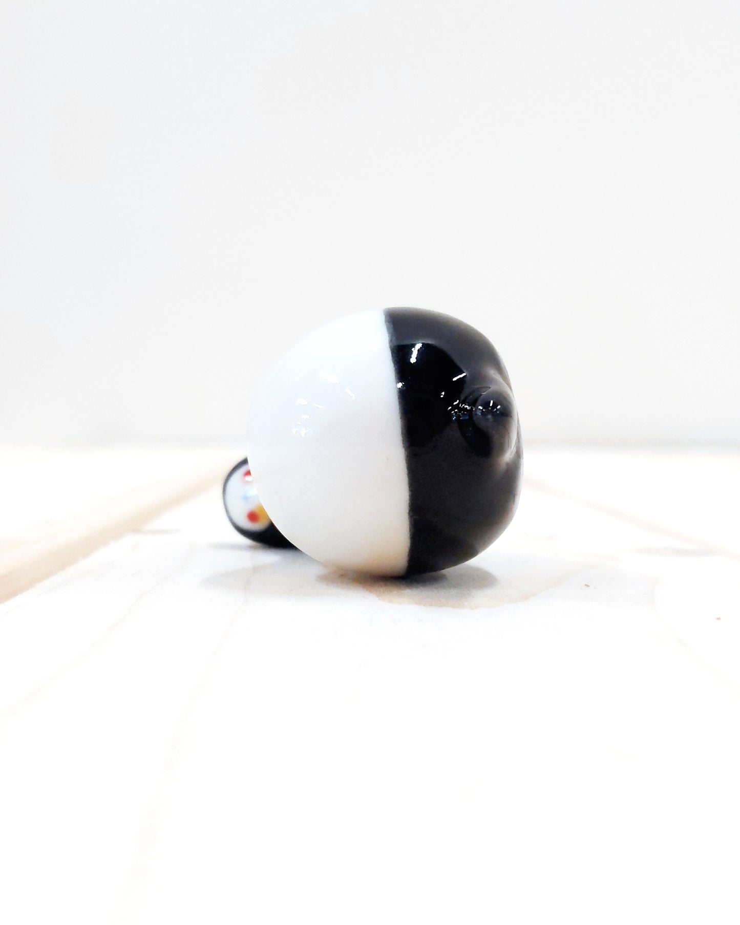 Birbauble Ceramic Art Toy [BB23.008: Longbob, 3"]