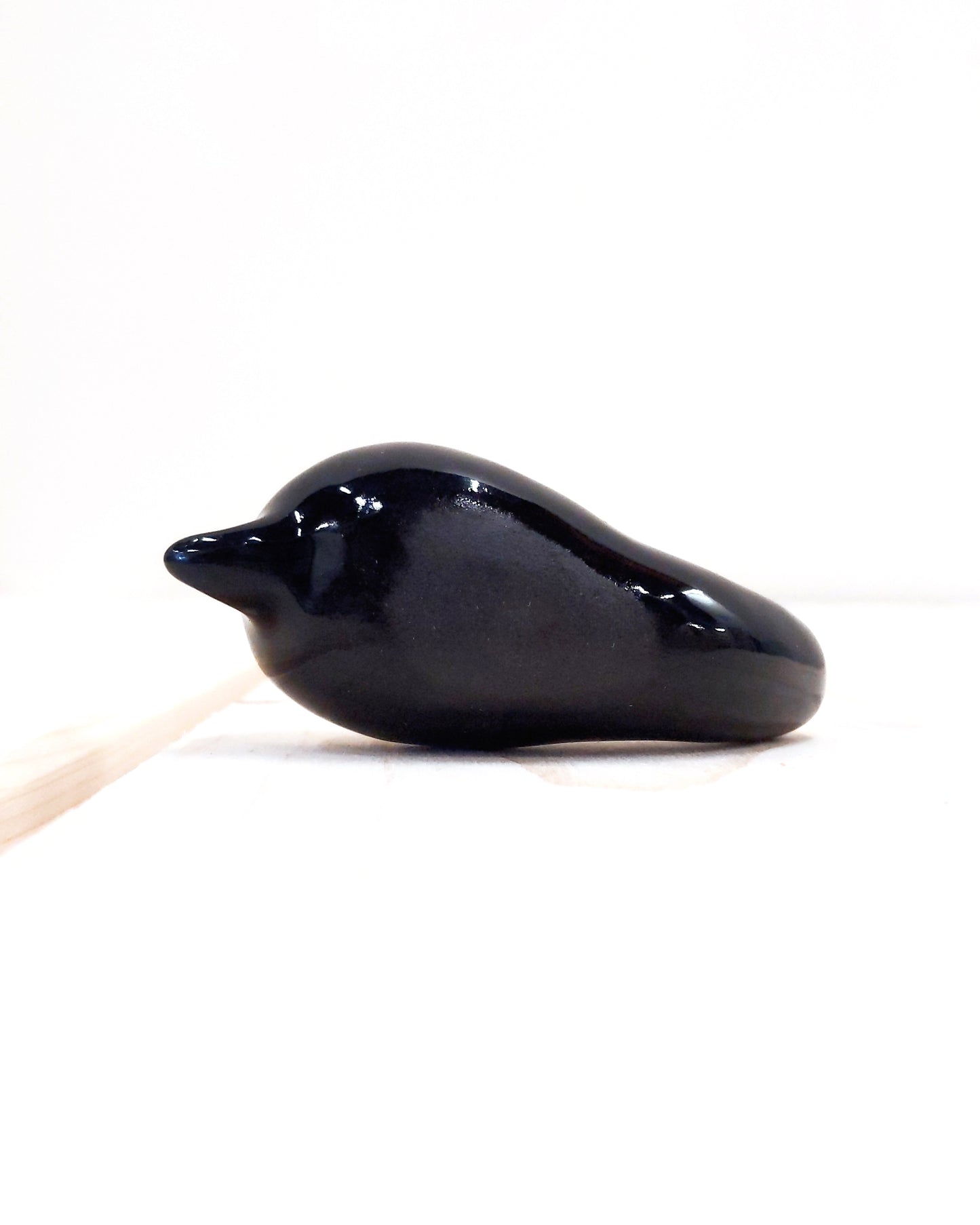 Birbauble Ceramic Art Toy [BB23.008: Longbob, 3"]
