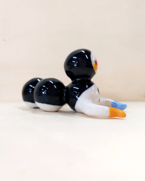 goatPIERROT Ceramic Art Toy [Tinybirdman 23.002: Caterbuggerpillar]