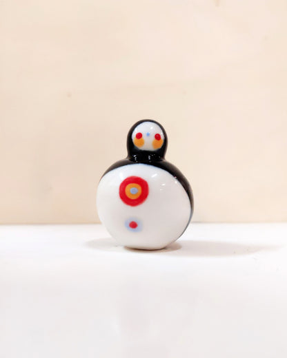 goatPIERROT Ceramic Art Toy [Birbauble BB23.025: Target Buttons]