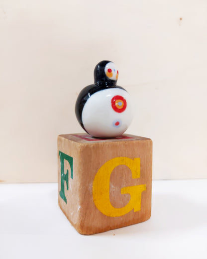 goatPIERROT Ceramic Art Toy [Birbauble BB23.025: Target Buttons]