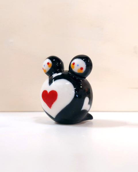 goatPIERROT Ceramic Art Toy [Birbauble BB23.044: In Love]