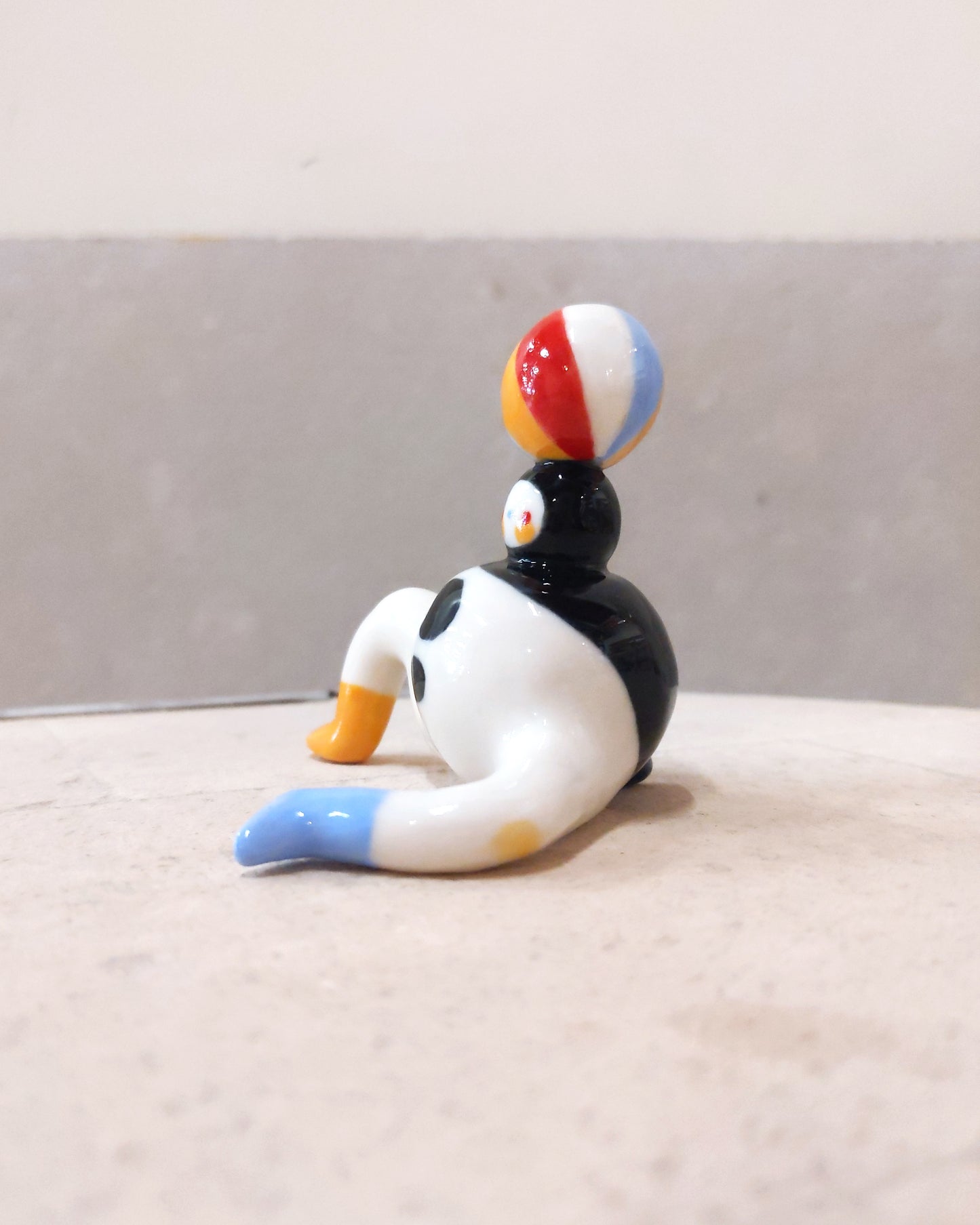 goatPIERROT Ceramic Art Toy [Tinybirdman 23.009: Juggler, Large]