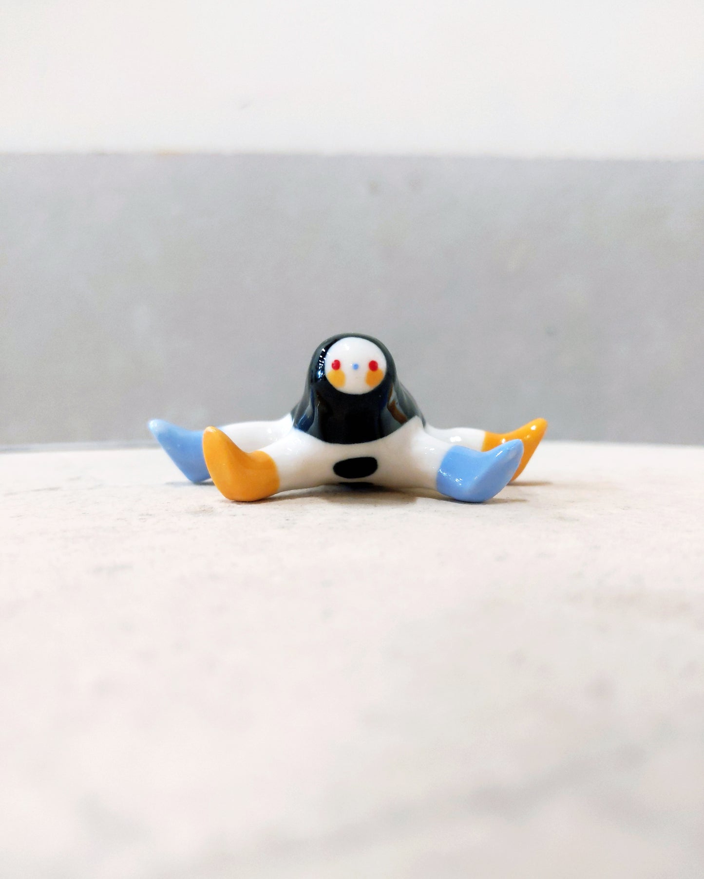 goatPIERROT Ceramic Art Toy [23.011: Four-Legged Longestbirdman]