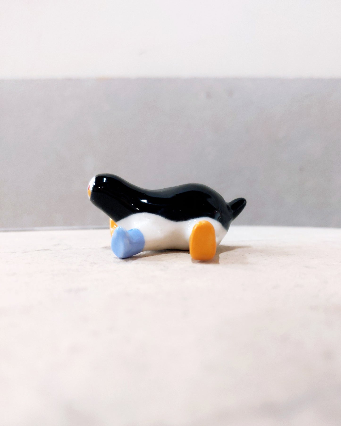 goatPIERROT Ceramic Art Toy [23.011: Four-Legged Longestbirdman]