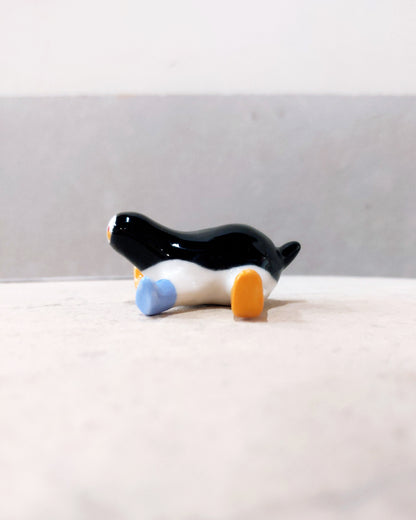goatPIERROT Ceramic Art Toy [23.011: Four-Legged Longestbirdman]