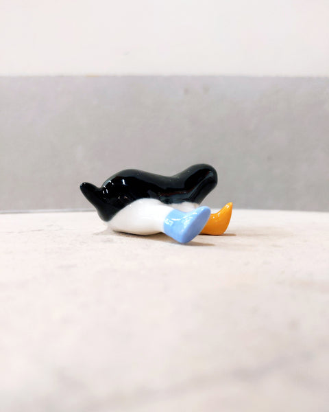 goatPIERROT Ceramic Art Toy [23.011: Four-Legged Longestbirdman]