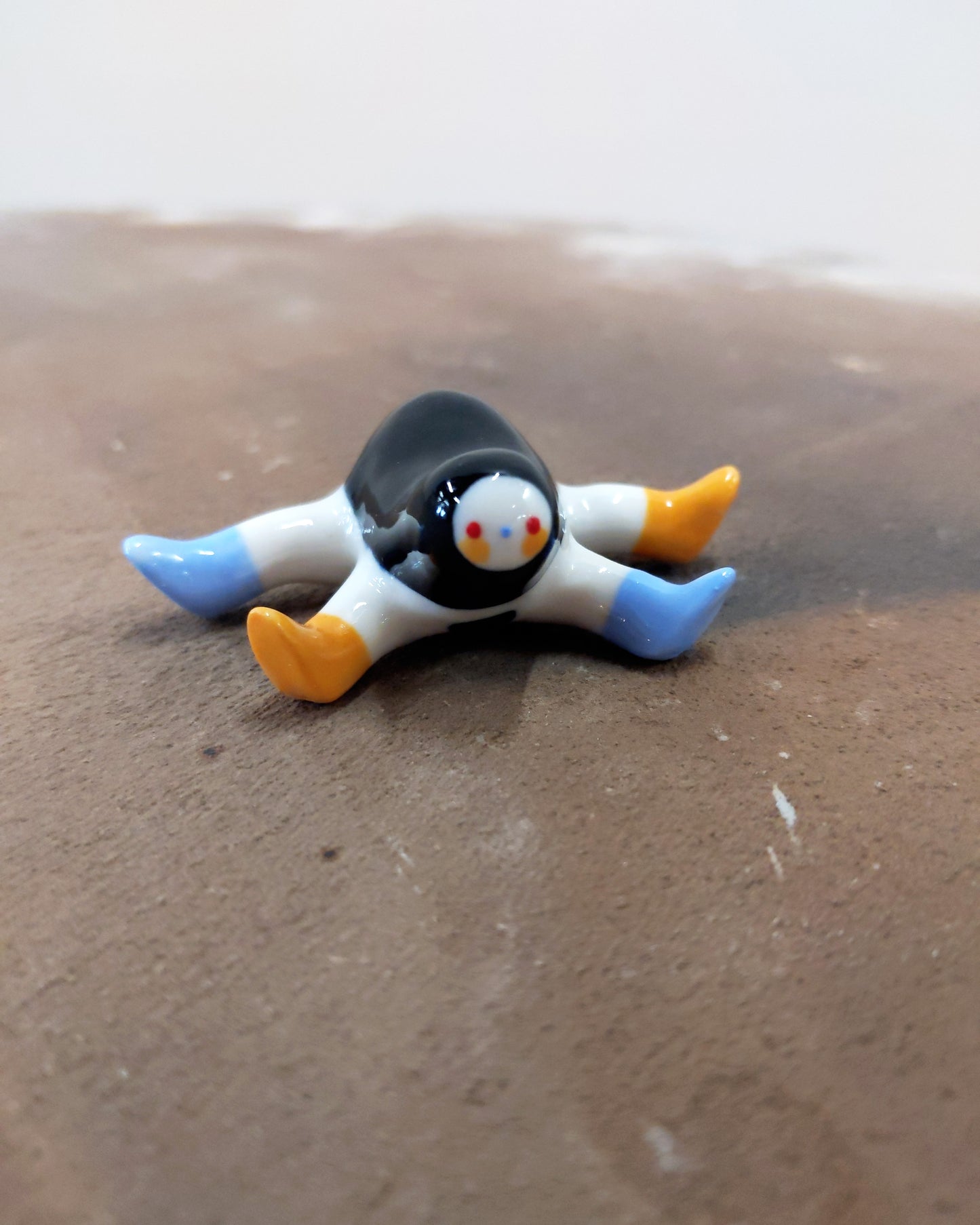 goatPIERROT Ceramic Art Toy [23.011: Four-Legged Longestbirdman]