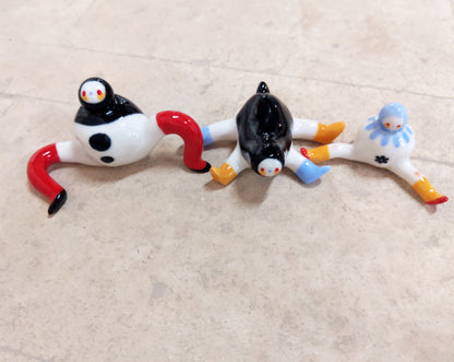 goatPIERROT Ceramic Art Toy [23.011: Four-Legged Longestbirdman]