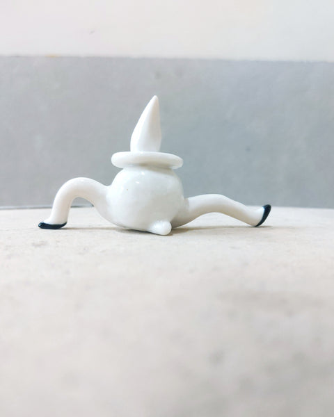 goatPIERROT Ceramic Art Toy [Tinybirdman 23.018: Pierrot]