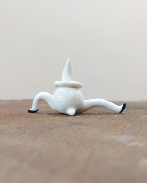 goatPIERROT Ceramic Art Toy [Tinybirdman 23.018: Pierrot]