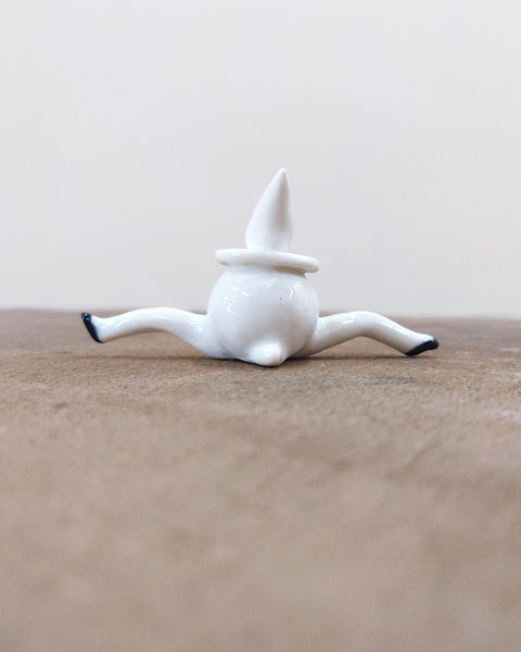 goatPIERROT Ceramic Art Toy [Tinybirdman 23.019: Pierrot]