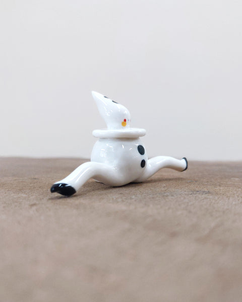 goatPIERROT Ceramic Art Toy [Tinybirdman 23.019: Pierrot]