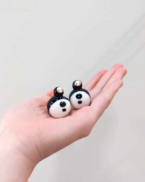 goatPIERROT Ceramic Art Toy [Birbauble BB23.062-63: Classic Black Mini, listed individually]