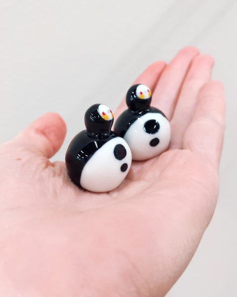goatPIERROT Ceramic Art Toy [Birbauble BB23.062-63: Classic Black Mini, listed individually]