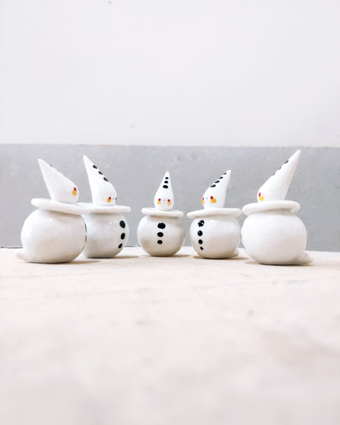 goatPIERROT Ceramic Art Toy [Birbauble BB23.065-69: Pierrot SECONDS, Batch of Five, listed individually]
