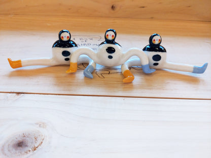 Tinybirdman Ceramic Art Toy Trio [22.050 + 22.051 + 22.052, Set of Three]