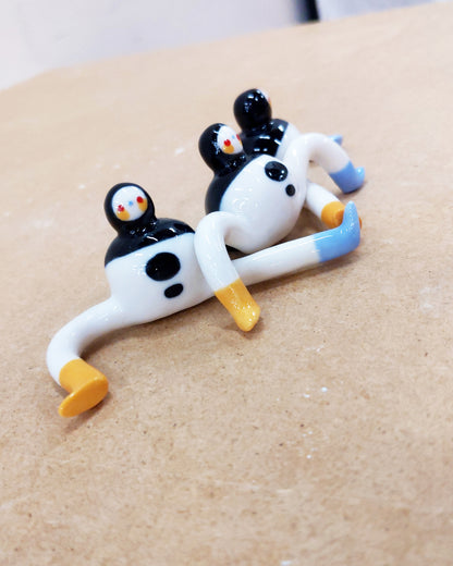 Tinybirdman Ceramic Art Toy Trio [22.050 + 22.051 + 22.052, Set of Three]