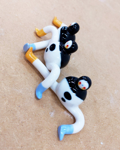 Tinybirdman Ceramic Art Toy Trio [22.050 + 22.051 + 22.052, Set of Three]