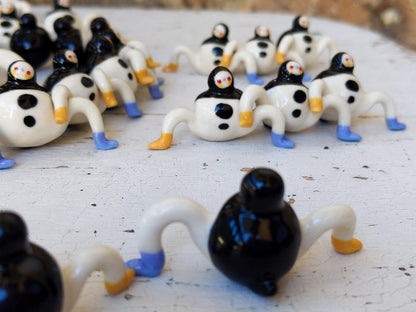 Tinybirdman Ceramic Art Toy [Macaroni-Legged]