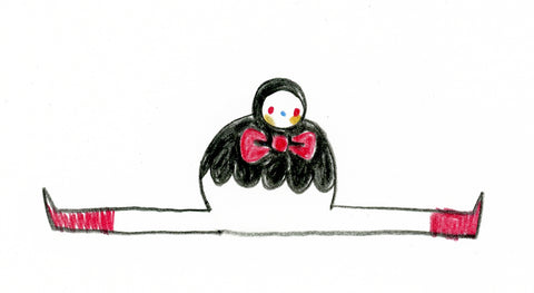 Tinybirdman Special Fashion #3: Bowtie Capelet [Red, blue, yellow available]