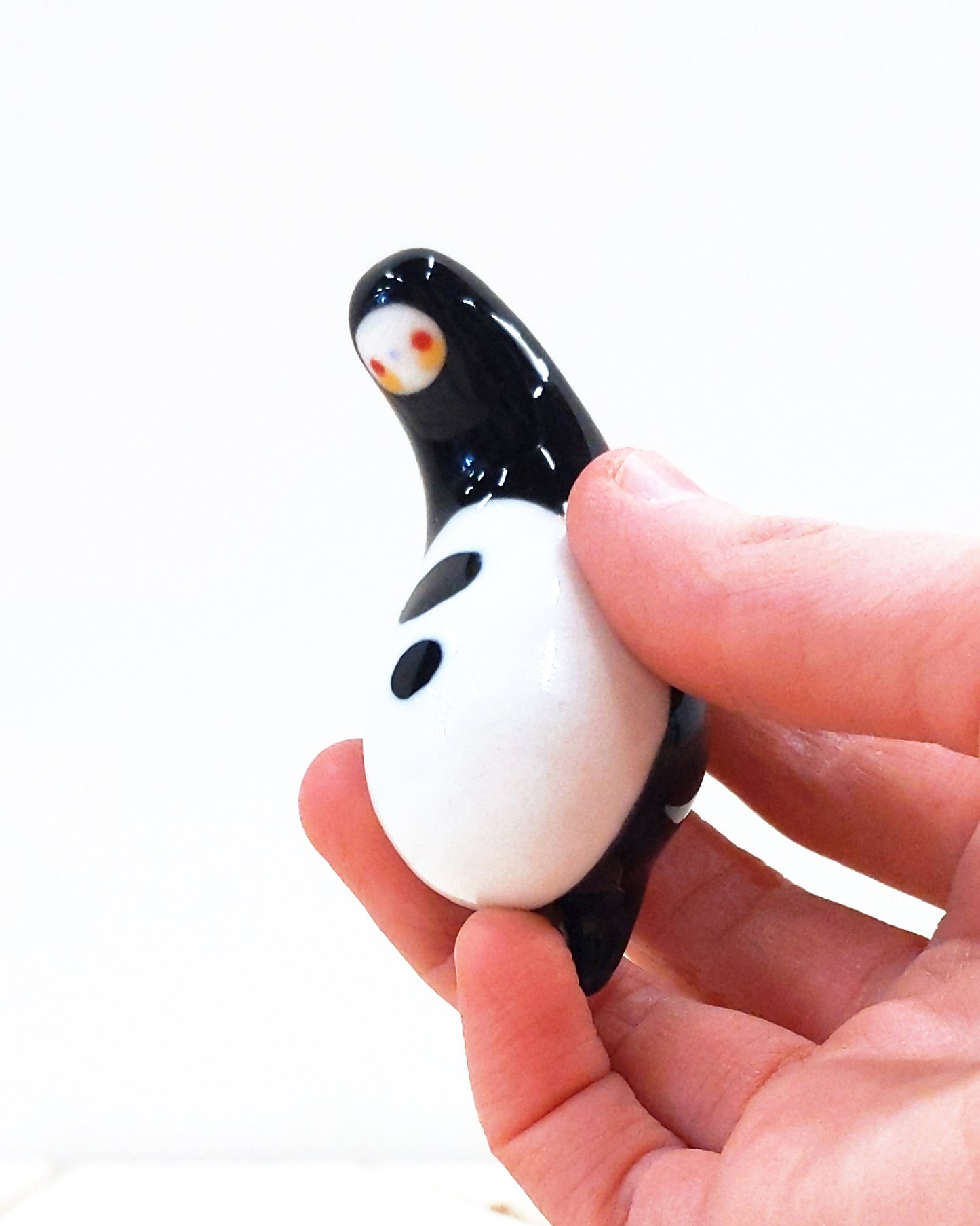 Birbauble Ceramic Art Toy [BB23.008: Longbob, 3"]