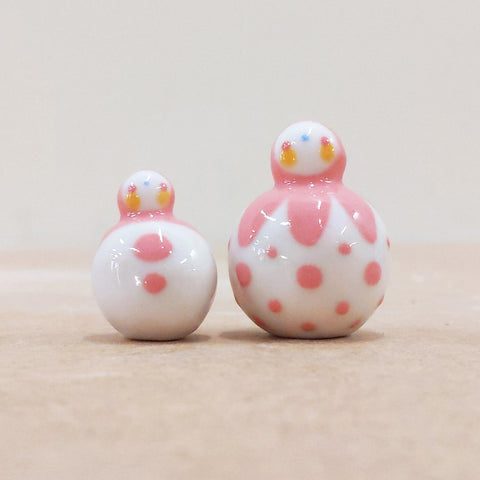 Birbauble Ceramic Art Toy [BB22.021 + BB22.022, Set of Two]