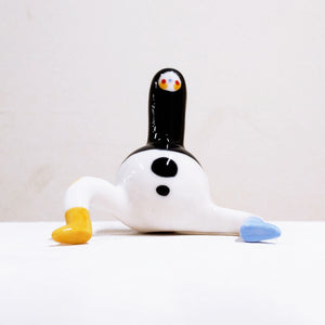 Tinybirdman Ceramic Art Toy [22.079: Longestneckman]