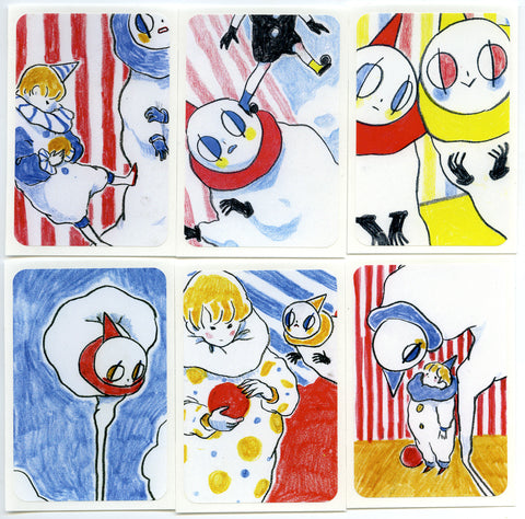 goatPIERROT Art Sticker Set #2: Holsomclowns