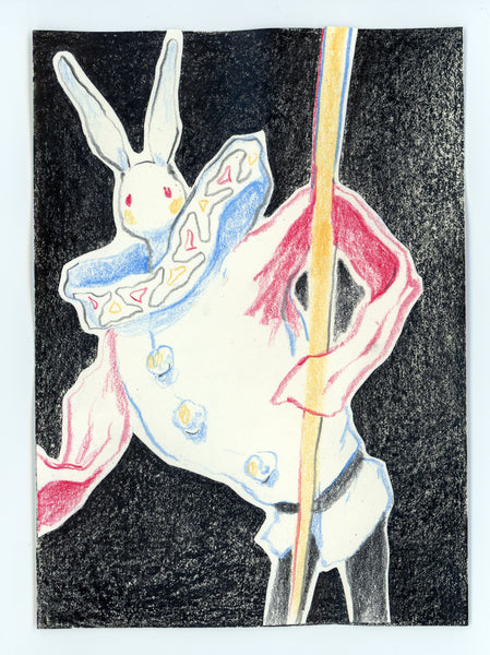 5"x7" Drawing #1: May Rabbit