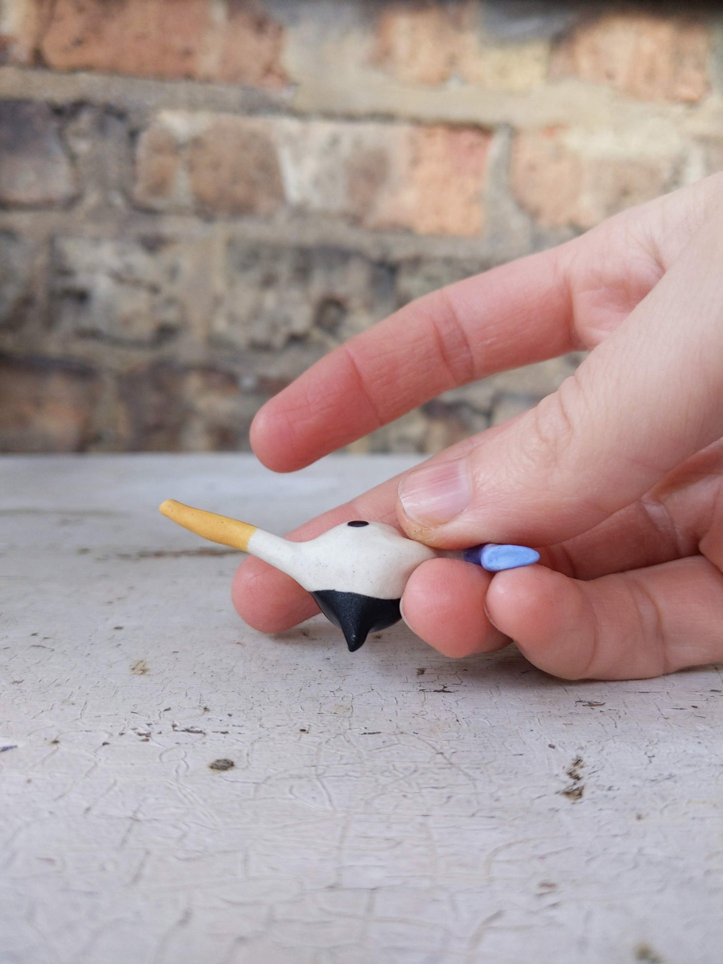 Tinybirdman Ceramic Art Doll [Knee-Highs]