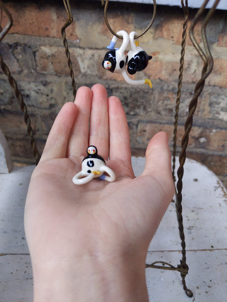 Tinybirdman Ceramic Art Toy [Dangling Pose]