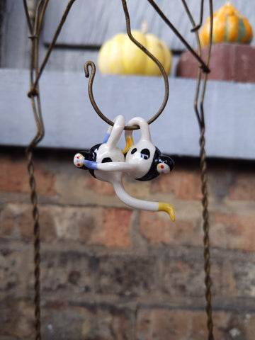 Tinybirdman Ceramic Art Toy [Dangling Pose]